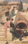 John William Waterhouse Diogenes (mk41) USA oil painting artist